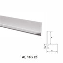 Almuro16H20SL- Mini Plintă Argintie-4