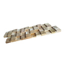 Panou relief din lemn natural CUBES-004-5