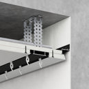 Almuro HiddenRail- Profil tip sina pentru draperii incastrata in tavan-1