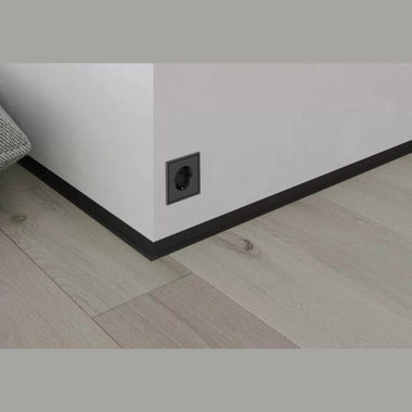 Almuro16BL- Mini plinta Neagra cu arc fixare