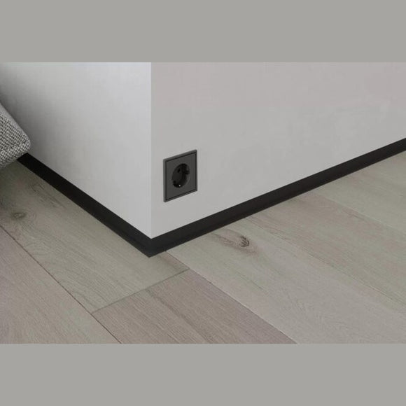 Almuro16BL- Mini plinta Neagra cu arc fixare