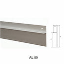Almuro8053SL- Profil tip plinta Shadow Gap Argintie-2
