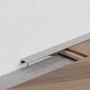 Almuro16SL- Mini plinta Argintie cu arc fixare