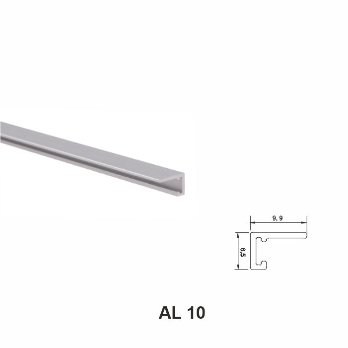 Almuro10SL- Mini plinta Argintie - 0