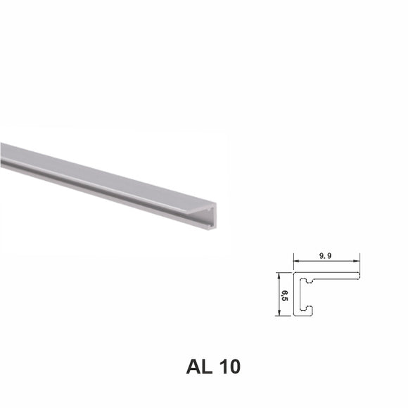 Almuro10SL- Mini plinta Argintie