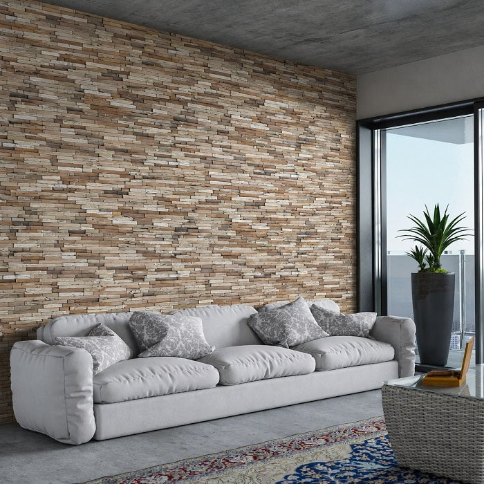 Panou relief din lemn natural CORAL-001