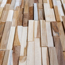 Panoul relief din lemn natural WAVE-004-7