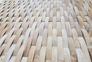 Panoul relief din lemn natural RIPPLE-010-7