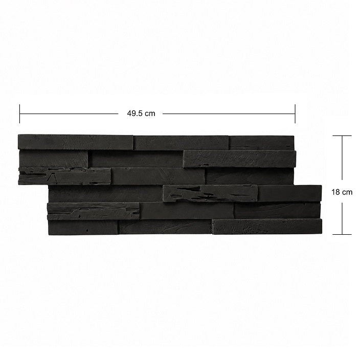 Panou relief din lemn natural CORAL-008