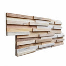 Panoul relief din lemn natural RIPPLE-001-5