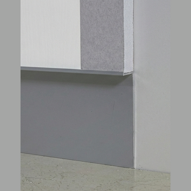Almuro8053SL- Profil tip plinta Shadow Gap Argintie