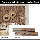 Panou relief din lemn natural CORAL-001-1
