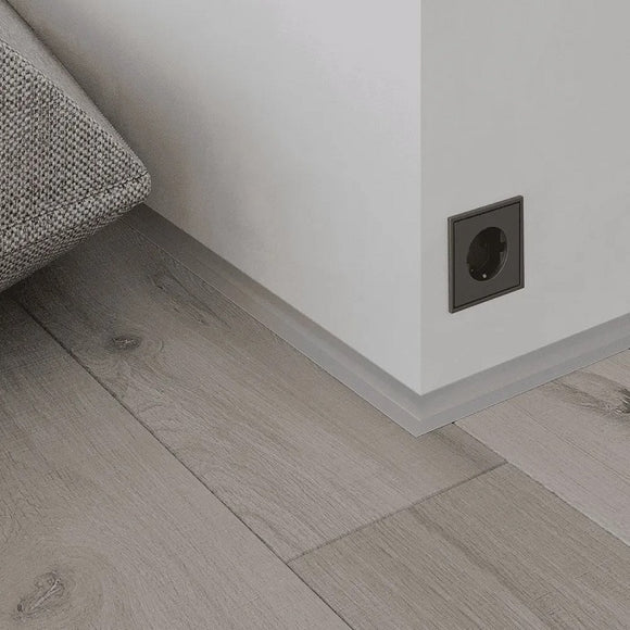 Almuro16H20SL- Mini Plintă Argintie